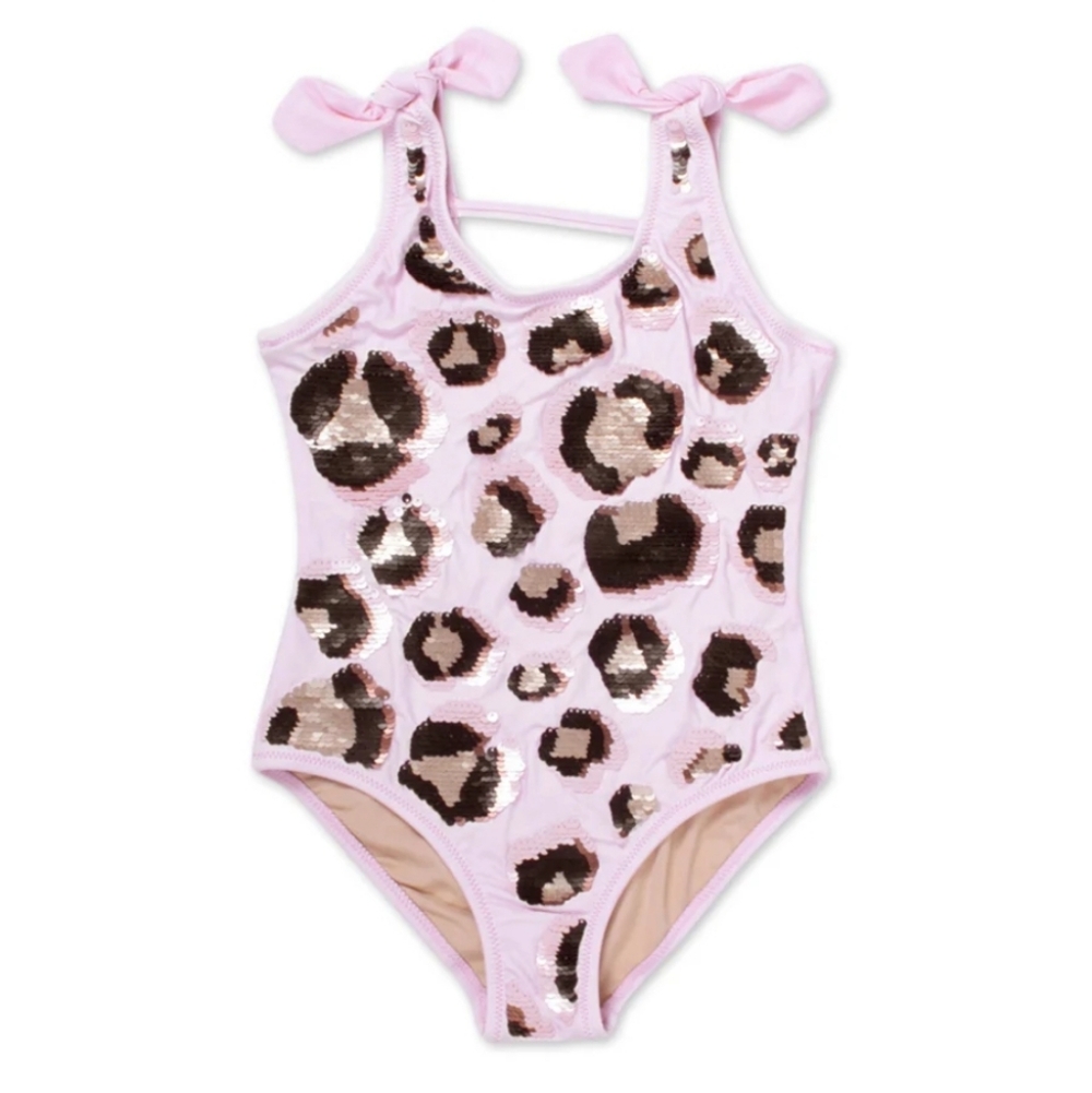 Shade Critters Leopard Print Kids Swimwear